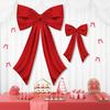 2 Pcs Bow Decor Large And Small Satin Bow Ribbon Tie Room Backdrop Wall Decor for Bachelorette Baby Shower Bridal Shower Birthday Decoration