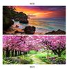 Натуральный пейзаж Масляная живопись по номерам Наборы 80x40см Холст Картина Сделай сам Рисунок на стену