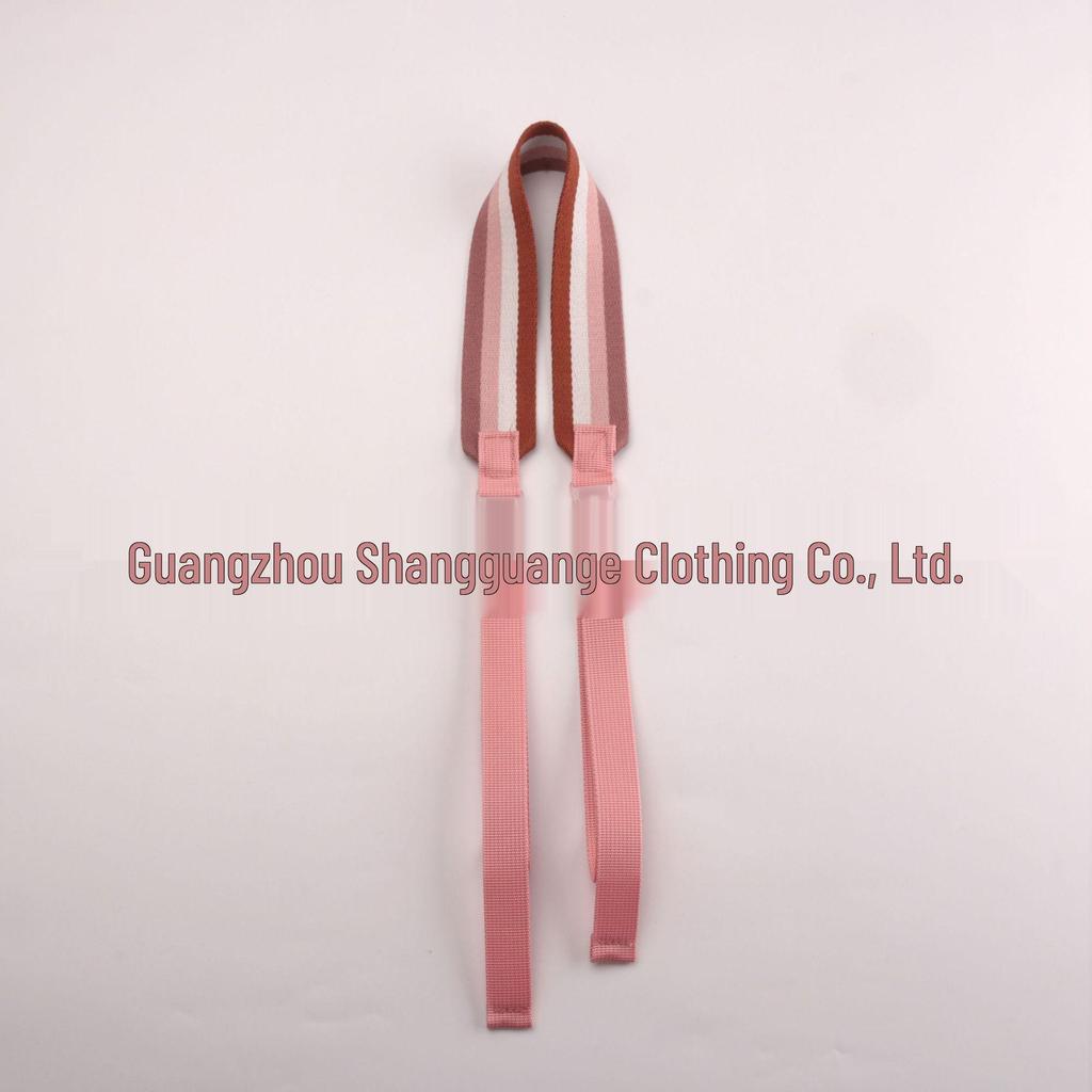 Ballchain Detachable Colorful Woven Crossbody Bag Strap