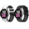 Silicone Leather Strap for Samsung Galaxy Watch 7/6/5/4 Watch Classic Smart Watch Bands