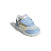 Adidas Neo Run 70S Soft Sole Casual Non-Slip Wear-Resistant Low-Top Walking Shoes Baby Shoes White Blue ID1156