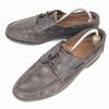 Vintage Allen Edmonds Key Largo Leather Moccasin Deck Shoes Dark Brown 28.5(USED)