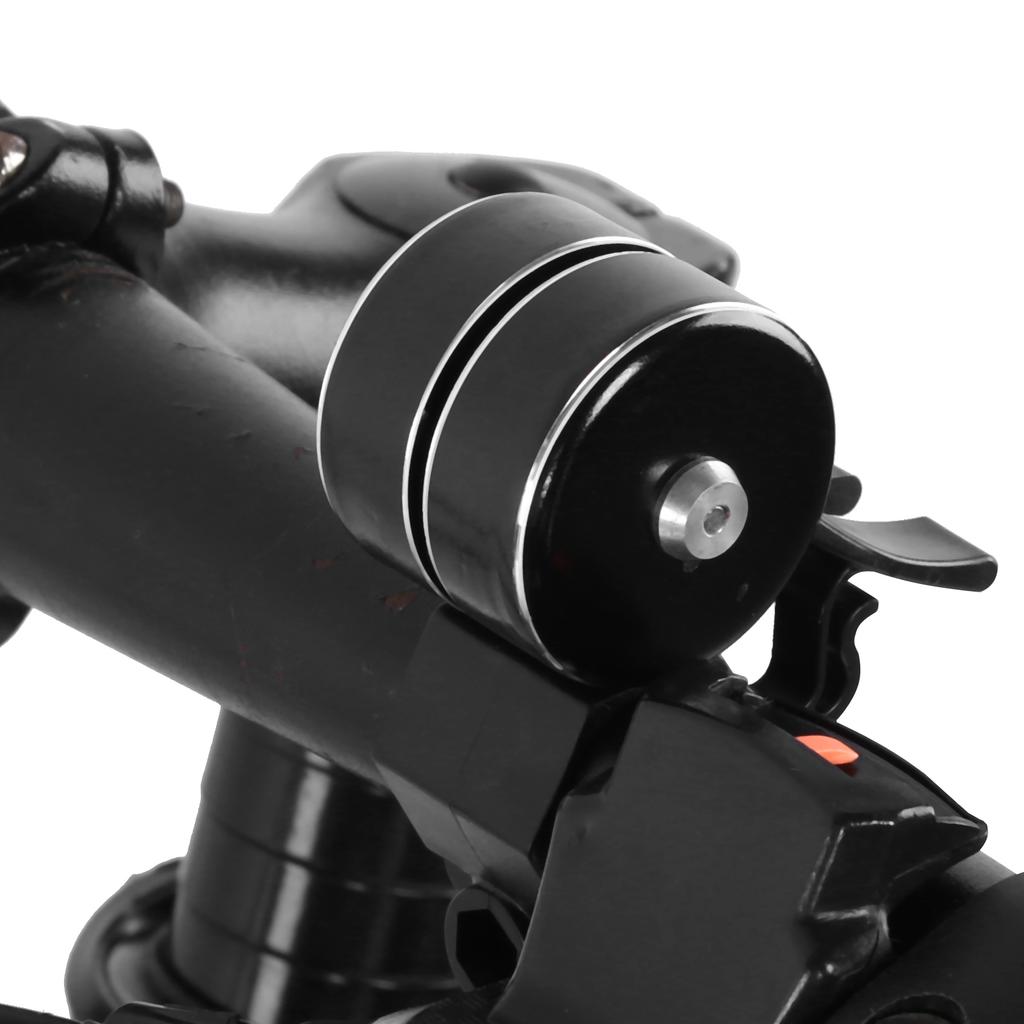 Велосипедный звонок 120 дБ с двойным щелчком, звонок на руль велосипеда, сигнализация, запчасти для велосипеда для безопасности на открытом воздухе, черный