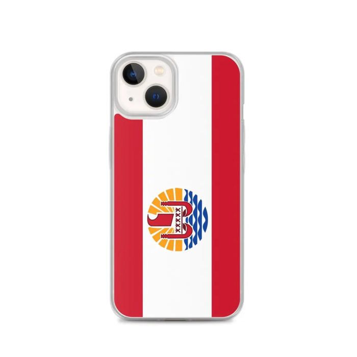 Coque Télephone Drapeau Polynésie française - iPhone 13