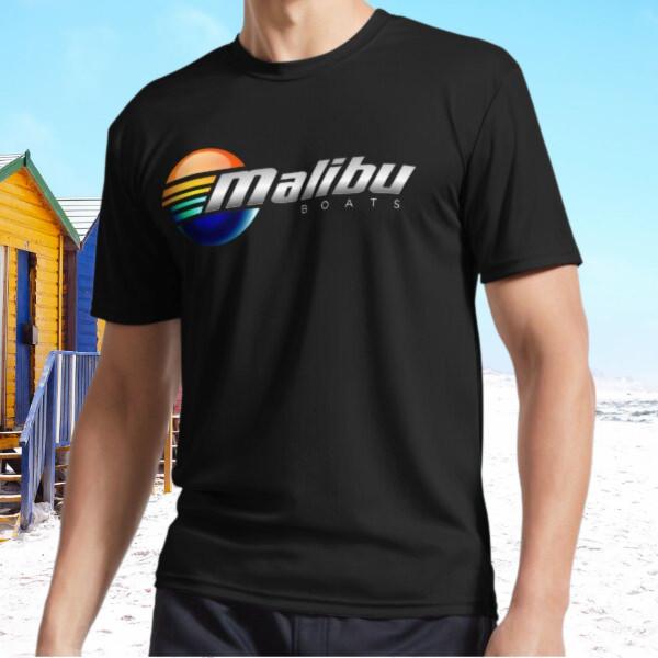 New Malibu Boats Active T-Shirt Funny Size S - 5XL