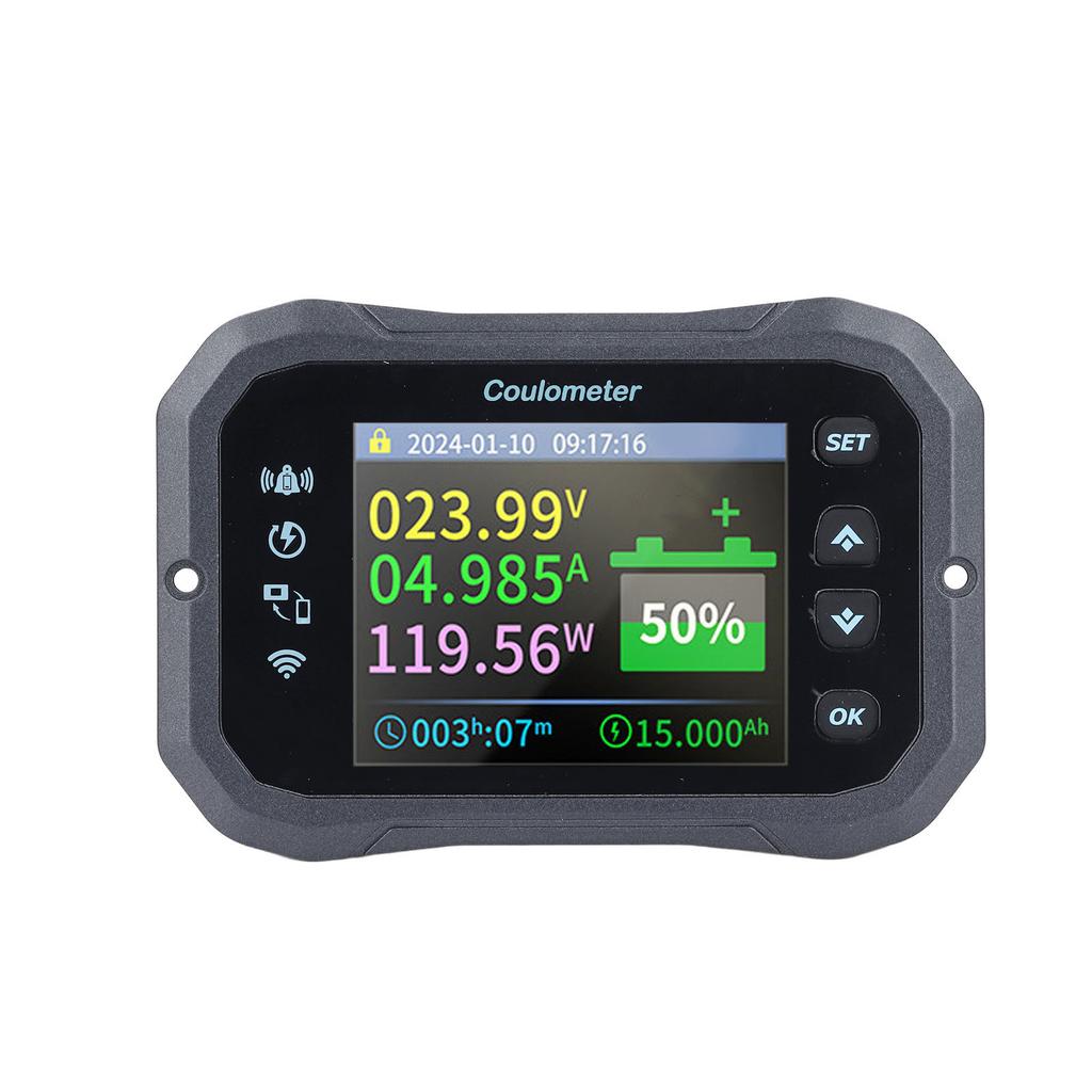 WiFi Battery Monitor 10100V 050A Двунаправленное обнаружение Bluetooth Удаленный мониторинг батареи