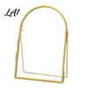 Customizable Photo Display Glass Press Frame for Dried Flowers Octagonal Metal Shadow Box with Personalized Memory Clear Glass Wall Hanging