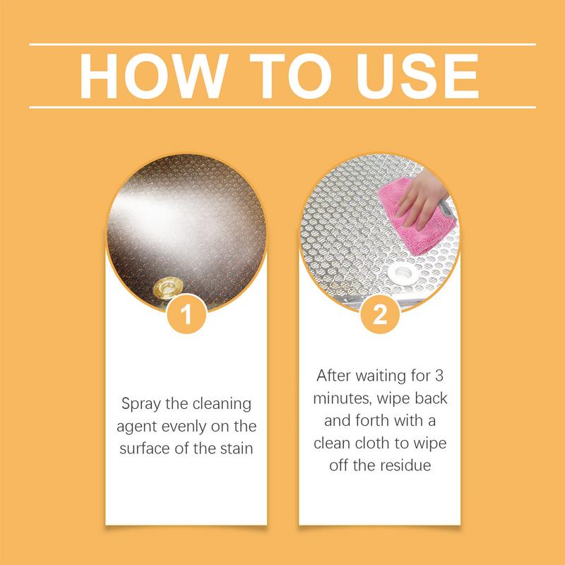 Спрей для удаления ржавчины Грили Духовки Грязь Масло Пятно Обезжириватель Металлическая посуда Антикоррозийное средство Очиститель ржавчины для кухни