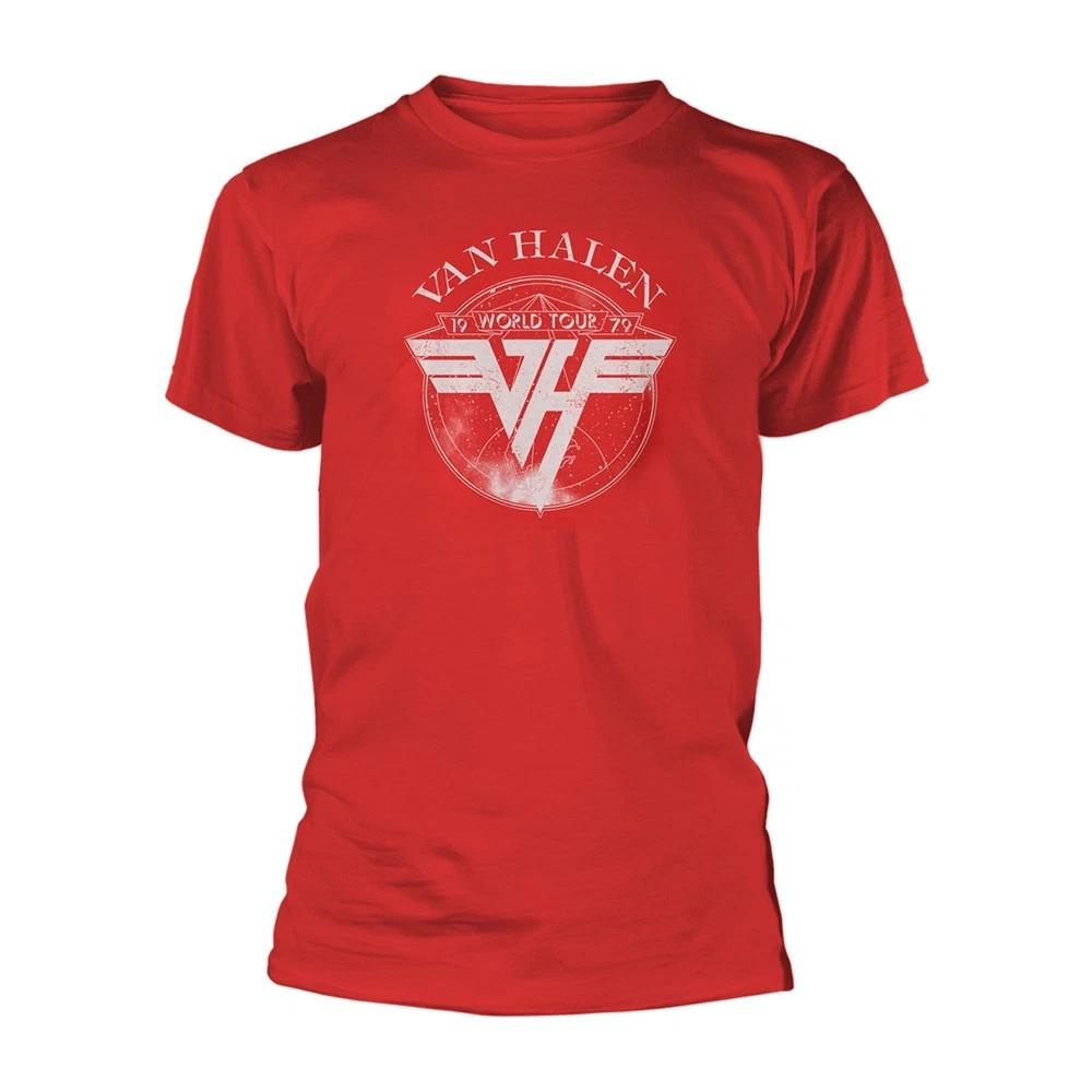 Официальная футболка Van Halen 1979 Tour Мужская унисекс