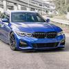 Для BMW G20 G21 G28 330i M340i 2019-2025 Стиль MP Автомобильный передний бампер Разделитель Губа Диффузор Защита Комплект обвеса Крышка