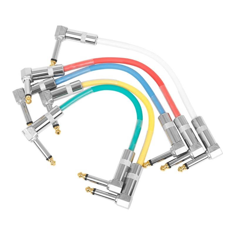 Guitar Effect Pedal Cables Low Noise and Good Quality Guitar Effect Pedals Plugs