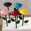 Ornamental Horticulture Bee Butterfly Watering Station Flower Shape Bird Bath  Wildlife Garden