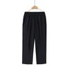 Брюки для мам. Летние укороченные брюки с высокой талией. Прямые брюки для женщин среднего и пожилого возраста. Свободные брюки из ледяного шелка.