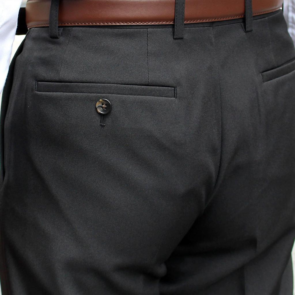 Подшитые эластичные брюки 85 [Citrus Hills] без налога (Талия (внутренний шов 73), черный)