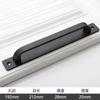 Door/Window Handle Balcony Wooden Sliding Door Handle Golden Aluminum Alloy Warehouse Door Black Kitchen Handle