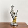 Sensory Toy Simulated Robot Hand Sculpture Model Mechanical Hand Staute  Halloween Holiday