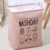 Large-Capacity Cotton Linen Storage Bags - Water-Proof Drawstring Bags for Clothes & Moving