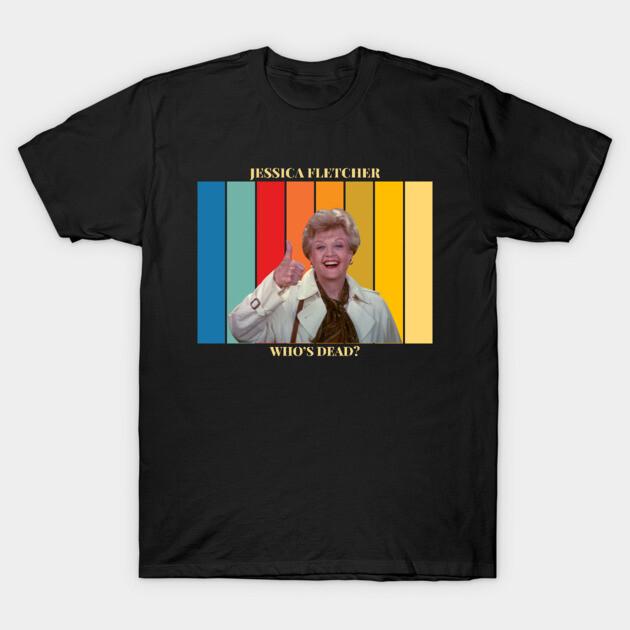 Asian Size Cotton Unisex Tshirt Print T-shirt Murder She Wrote T-shirt No-Cut Print Regular Fit