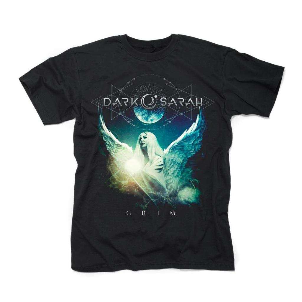 Dark Sarah Grim Band TShirt Cotton Graphic Tee Unisex Women Summer Streetwear Top
