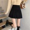 Corduroy Skirt Spring and Autumn High Waist Slimming Design Pleated Skirt  A Word Short dress Women