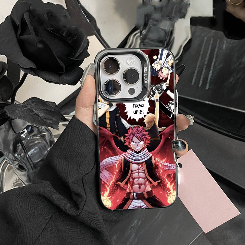 ЧЕХОЛ ДЛЯ ТЕЛЕФОНА ANIME P-FAIRY TAIL Для iPhone 17,16,15,14,13,12,Pro MAX Белый Матовый Ударопрочный Чехол