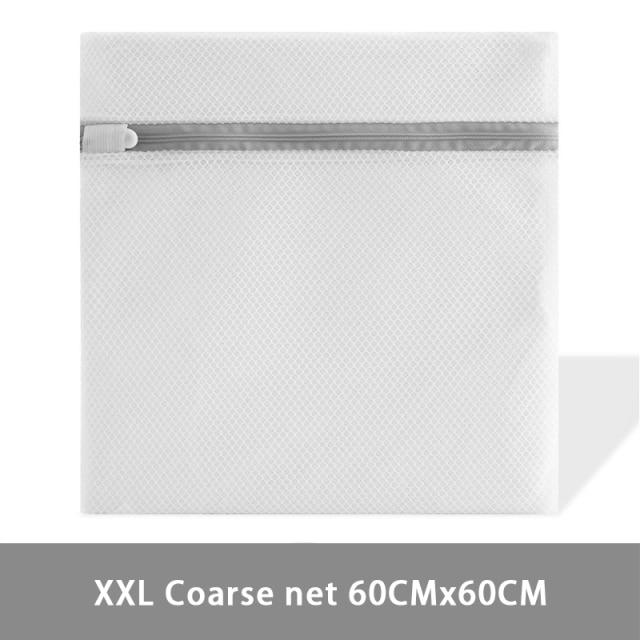 Мешок для белья разных размеров, сетчатые мешки для стирки из полиэстера, грубая сетка, корзина для белья, мешки для стирки для стиральных машин, сетчатая сумка для бюстгальтера