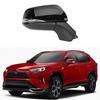 Fits 19-22 Toyota RAV4: Rearview Mirror Cover, Turn Signal Light Lens, Heated Glass – US Version