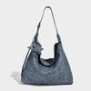 2025 New Niche Design Handwoven Bag Commuting Versatile Tote Large Bag High-end Feel Single Shoulder Crossbody Bag for Women
