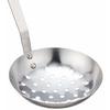 Shimotori Seisakusho Packerwood Perforated Ladle, Medium, Stainless Steel with Wooden Handle, Made in Japan