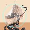 Star Pattern Pram Net Stroller Accessory Baby Sunshade Mosquito Net Baby Stroller Mosquito Curtain