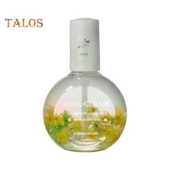 Масло для ногтей с экстрактами сушеных цветов Питательное увлажняющее средство для укрепления ногтей Гель-лак с цветочным ароматом Масло для ухода за ногтями и маникюра