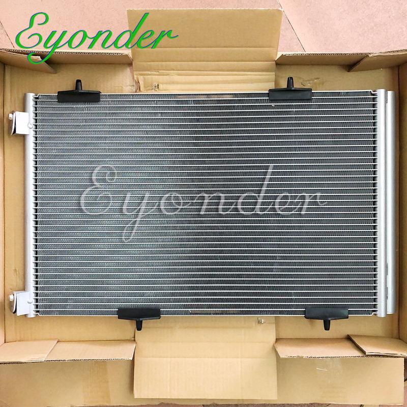 Конденсатор кондиционера A/C AC для Peugeot 301 2008 Citroen C-ELYSEE 1.2 1.6 96749942 9674994280 NISSENS 940333