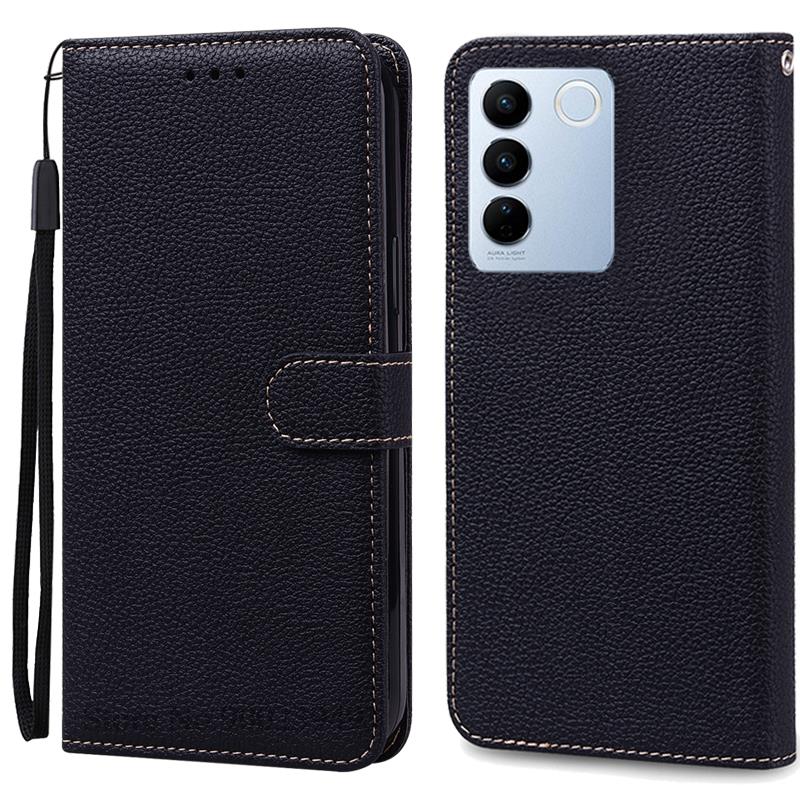 Для Vivo V27 Чехол V27 Pro / V27E V2237 Кошелек кожаный флип Fundas Coque для Vivo V27 5G V2231 V2246 V 27 Pro V2230 Чехлы для телефонов