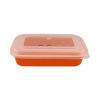 Jimei Hex King 700ml Rectangular Disposable Food Containers with Lids (200 Sets)
