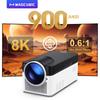 Magcubic 900ANSI HY450 Projector 8K 1080P Ultra Short Throw Allwinner H716 BT5.4 Auto Offset Electronic Focus Home Theater Voice