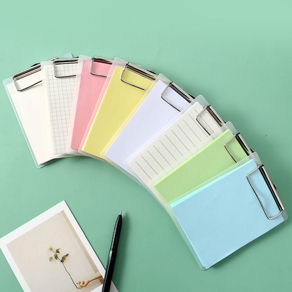 Stationery Students Memo Pad Notebook A6 Folder Board Notepad Note Paper