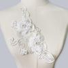 Mesh Embroidery Lace Three-Dimensional Flower Beads Wedding Dress Dress Hat Shoes Diy Accessories