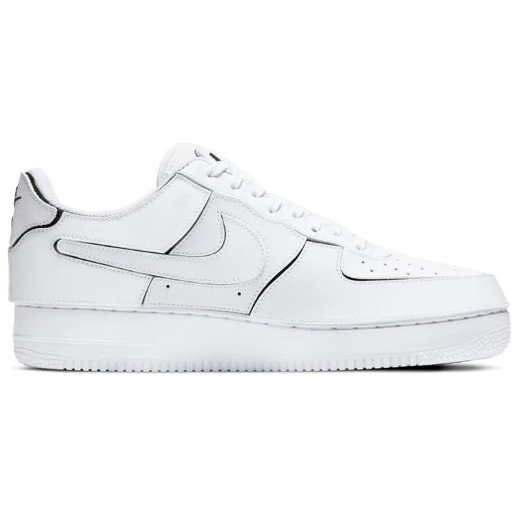 Nike Кроссовки унисекс Air Force 1/1 Cosmic Clay Белые Черные CZ5093-100