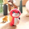 Keychain Snake Plush Pp Cotton Lucky Stuffed Doll New Year Gift Home Decor