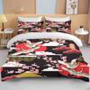 10 Sizes Japanese Kimono Fine Pattern Bedding 3 Piece Set King Size Double  Bedding Set Microfiber Or Polyester Duvet Cover Set