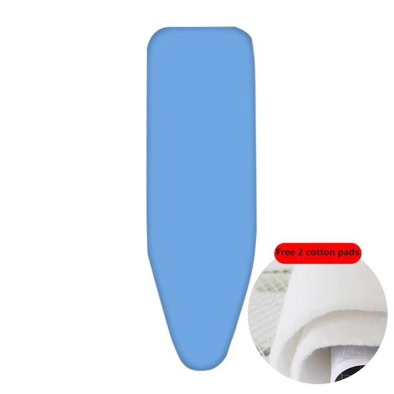 1 комплект чехлов и подкладок для гладильной доски класса люкс, в комплект входят 2 ватных диска (Гладильная доска в комплект не входит.)