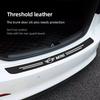 AWS1 Car Door Sill Threshold Anti Scratch Protector Stickers For MINI JCW Cabrio Cooper Countryman Aceman Clubman Coupe Paceman F57