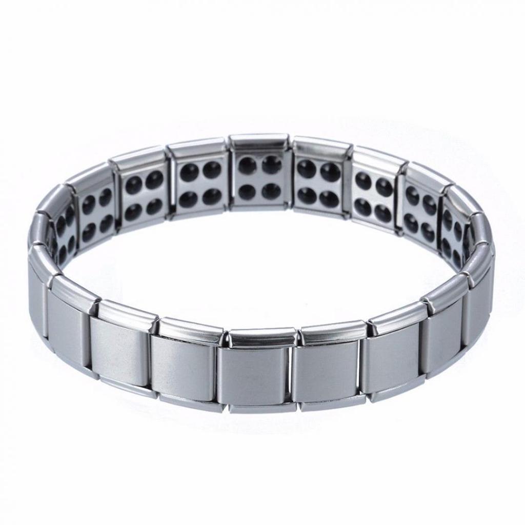 Fashion Men's Bangle Titanium Magnetic Therapy Bracelet Simple Jewelry Gift