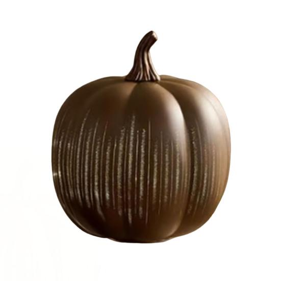 Хэллоуин Блестящее украшение тыква Мерцающая тыква Фигурка Полимерная статуэтка Скульптура