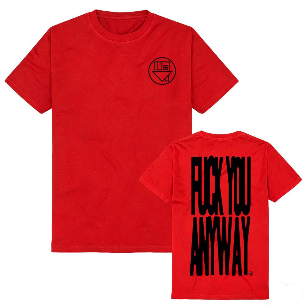 AFRAID TEE THE NEIGHBOURHOOD Футболка Band NBHD Повседневный Дизайн Графический Принт Мерч Футболки С Коротким Рукавом Хлопок Женские Футболки Мягкие
