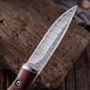 Kitchen Knife Damascus Pattern Imitate Chef Meat Cleaver Fruit Paring Knife