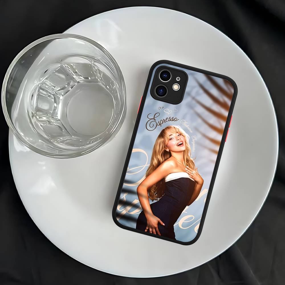 Певец S-Сабрина К-Карпентер Для IPhone 16 13 15 11 12 14 Pro Max 15 16 Plus X XS MAX Матовый чехол для телефона