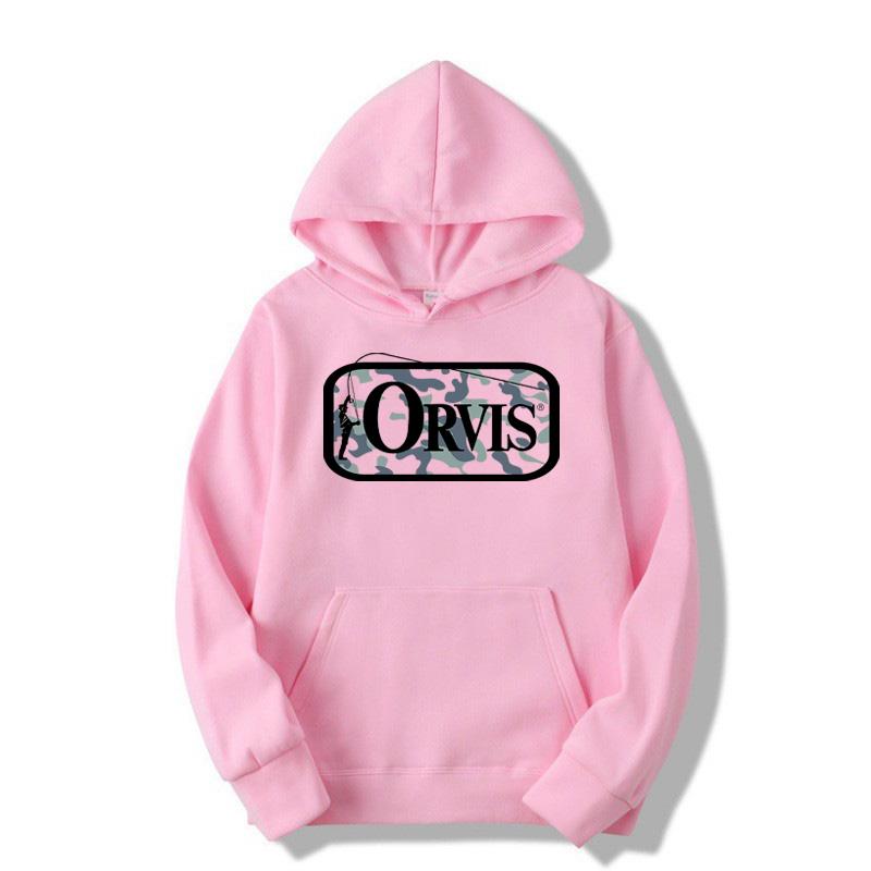 Men's Stay Orvis front and back Printed Sweatshirts Classic Funny Hoodies for Women Sportswear Tops Fishing outdoors