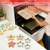 5Pcs Pentagram Shaped Pentagram Biscuit Cutters Heart Shaped Pastry Cutters  Pastry Making
