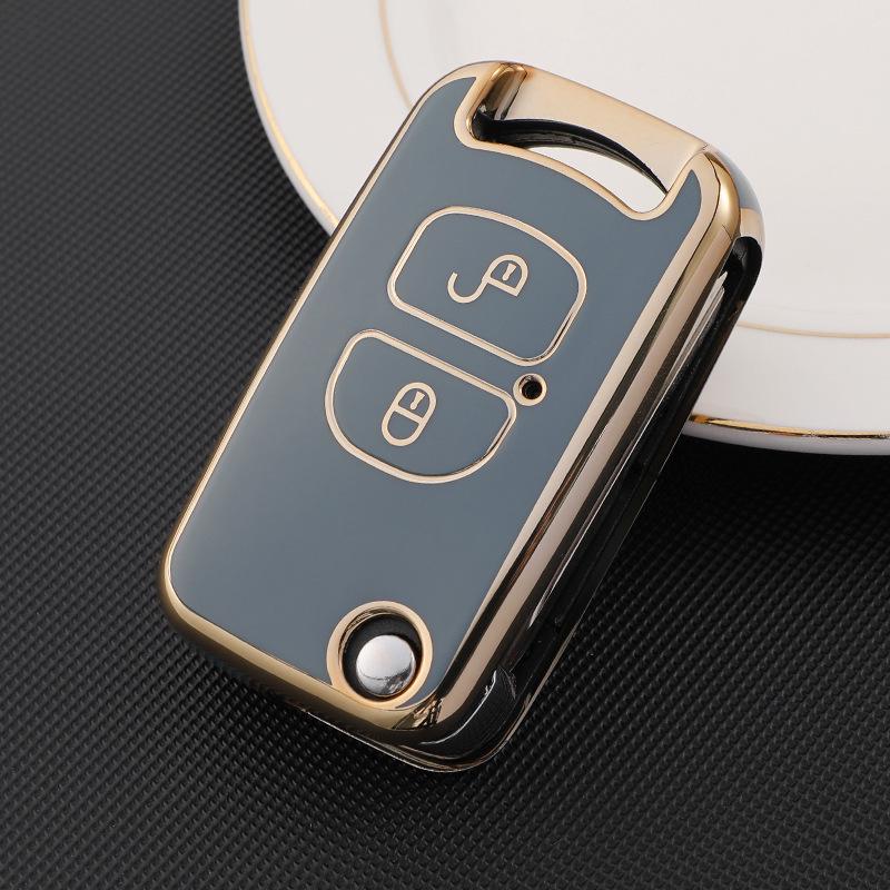 Ключница и крышка для ключа тяжелого грузовика FAW Jiefang J6P/JH6/J6L/J6M - Версия Navigator с золотой окантовкой